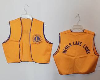 2 Devils Lake Lions Vests!