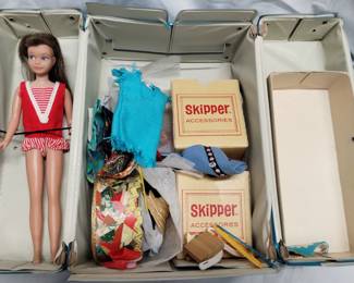 Inside of Skipper doll case