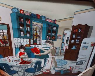 16 x 20 signed and numbered H. Hargrove print