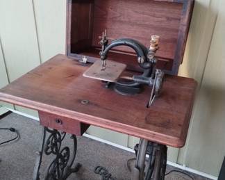 Vintage sewing machine