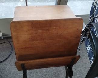St. John's Lutheran Church, Elgin school desk