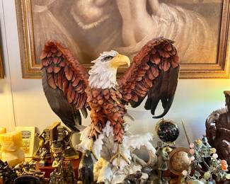 Large De Capoli eagle statue