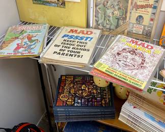 Cracked and Mad magazine collection