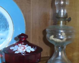 OIL LAMP FENTON