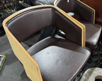 Swivel Two Tone Elegant Bar Stools