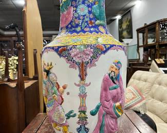 Large Antique Chinese Vase With Marks