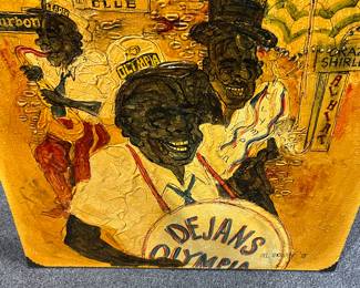 African Jazz Art By Del Forsloff