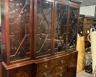 Baker China Cabinet Secretary Desk