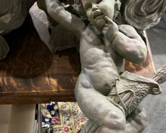 Cupid Style Angel Sculpture 