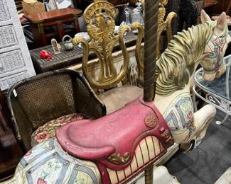 Carousel Horse With Pole