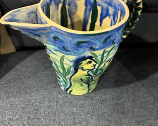 Strobel Signed Hand Made Pitcher