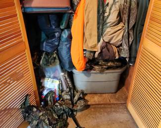 Hunting clothes and equip