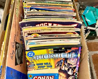 Nice selection of vintage comics...Marvel, DC, etc