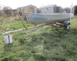 Meyers 10 ft. Alum Rowboat with Trailer