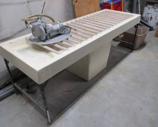 Ceramic Mold Slip Table