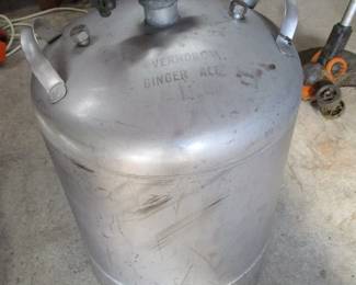 Vintage Vernors Ginger Ale Syrup Keg