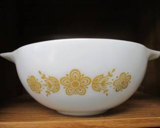 Vintage Butterfly Gold Pyrex