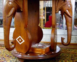 AFRICAN ELEPHANT TABLES 