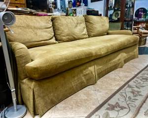 Custom Designer Large Sofa (was $6800.
Now $600. Firm)
