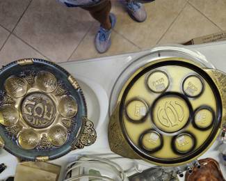 Seder Passover plates