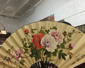 VINTAGE HANDMADE FAN