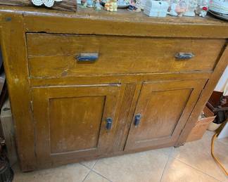Antique Wine Cabinet