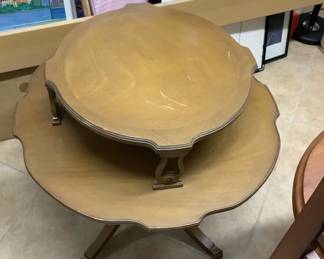 2 Tier Vintage Unique Side Table