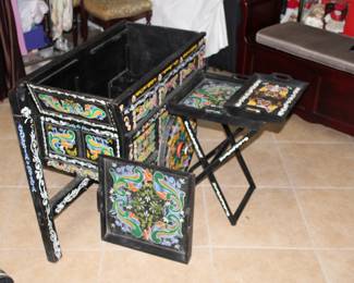 Hand Painted original Costa Rican cart 