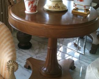 Pedestal  Round Side Table pedestal base