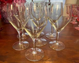 Caprice wine glasses by Riekes-Crisa (set of 7)
