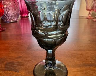 Fostoria Argus Grey cordial glass