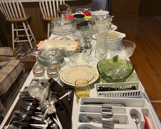 *Family removed silverware. No longer available for sale.