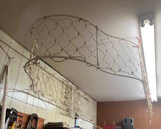 Christmas light arch