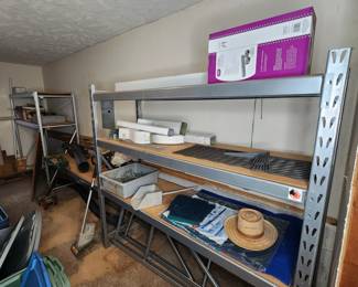 Original Gorilla Rack heavy duty storage shelves.