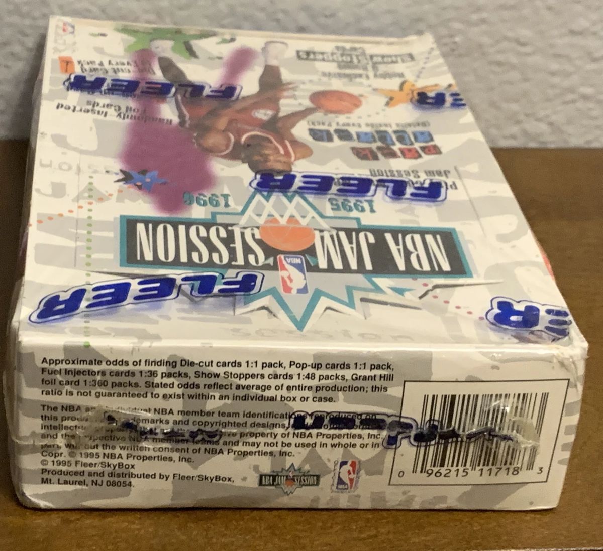 unopened basketball box