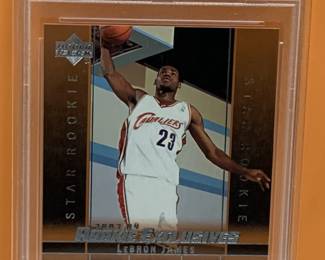 lebron james rookie