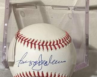 autographed baseball