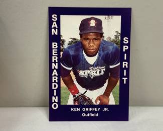 ken griffey jr minor league card