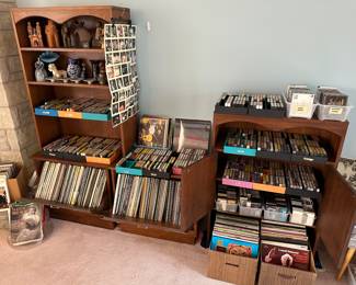 HUGE music collection Vinyls, Cassettes, CDs