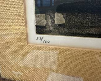 Graciela Rodo Boulanger Lithograph Signed and Numbered Circa 1950s