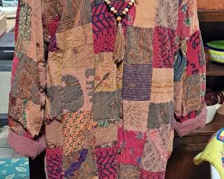 Patchwork Coat from India