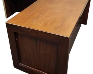 L Shaped Wood Desk
