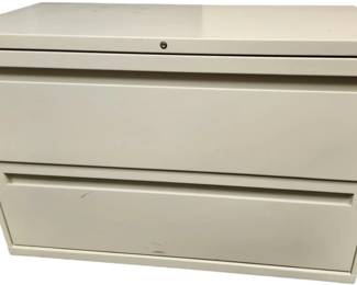 Tan Filing Cabinet