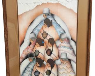 Framed Southwest Themed Print