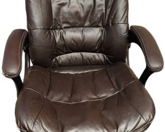 Brown Leather Office Chair