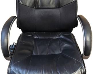 Black Massager Office Chair