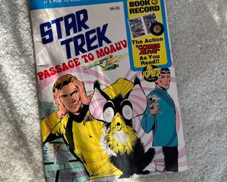 Star Trek book and record set