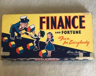 Early Parker Brothers Board Game