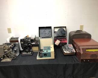 Old Film Projectors