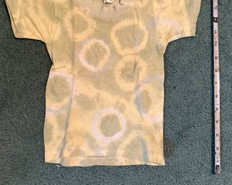 Vintage Made in the USA single stitch toddler tye dye shirt